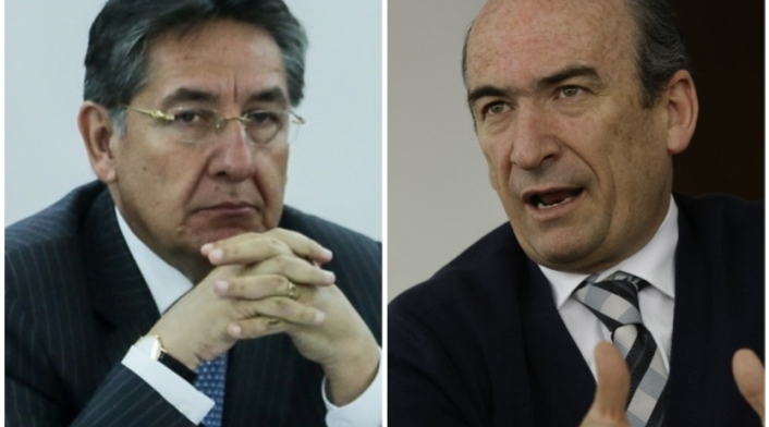 Néstor Humberto Martínez y Jorge Enrique Pizano Néstor Humberto Martínez y Jorge Enrique Pizano