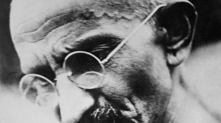 Mahatma Gandhi fue un activista y pacifista de India.