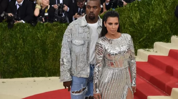 Kim kardashian y Kanye West