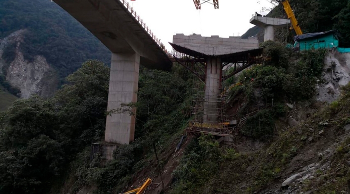 El siniestro en el viaducto La Pala
