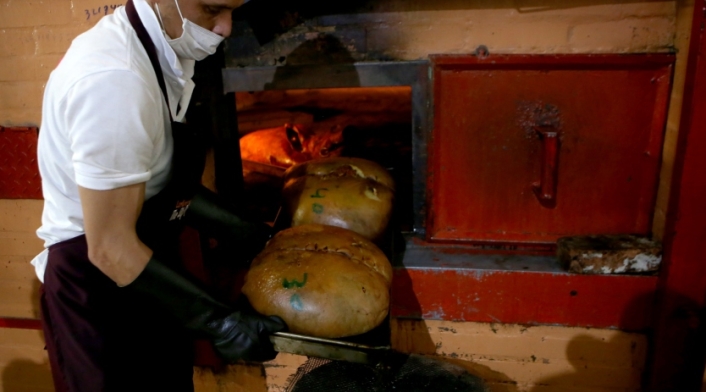 Preparación de Lechona