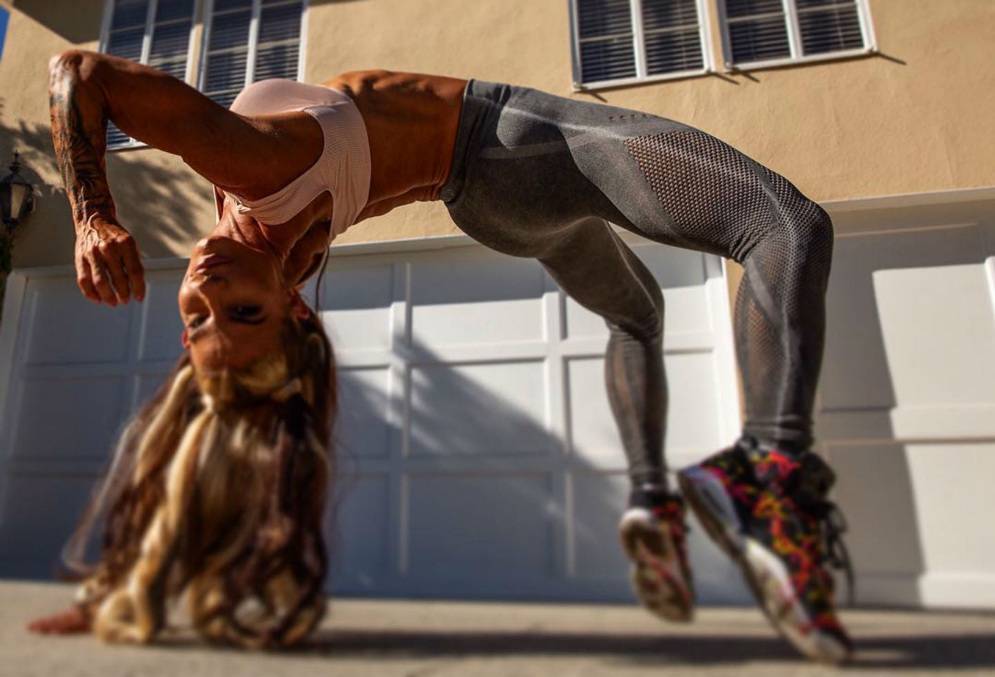 Mandy Blank, la íncono fitness que fue hallada muerta.
