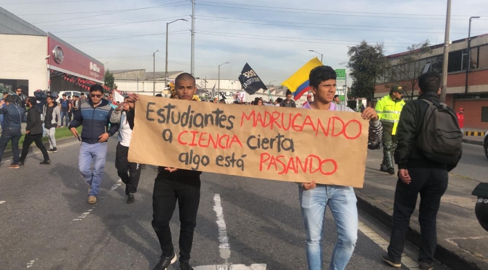 Marchas estudiantes Universidad Nacional Marchas estudiantes Universidad Nacional