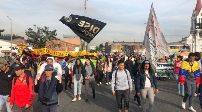 Marchas Universidad Nacional