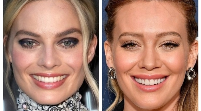 Margot Robbie y Hilary Duff