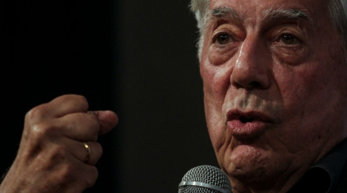 El escritor peruano Mario Vargas Llosa.
