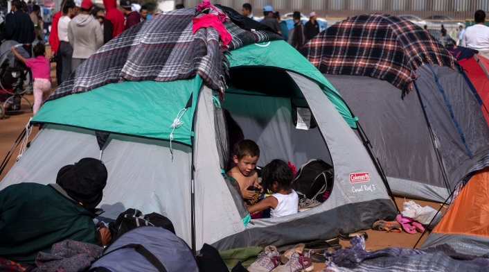 Migrantes hondureños Migrantes hondureños