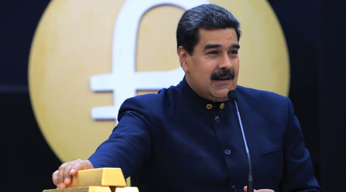 Nicolás Maduro, presidente de Venezuela, el 22 de marzo de 2018 en Caracas