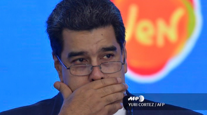 Nicolás Maduro, presidente de Venezuela, en Caracas