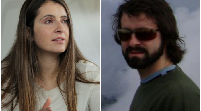 Paloma Valencia, congresista, y Pedro Valencia, cónsul de Colombia en Miami (Estados Unidos)