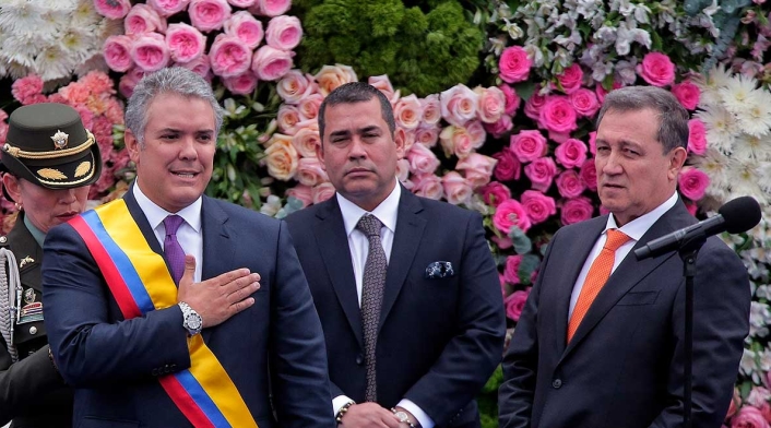 Acto de posesión del presidente electo Iván Duque