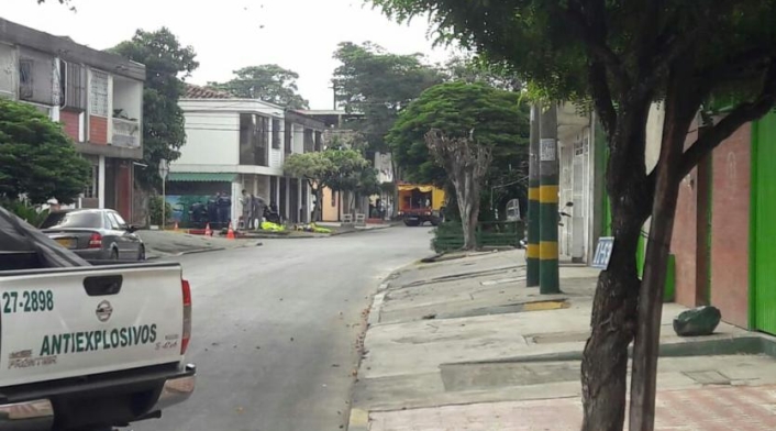 Operativo Policía Antiexplosivos