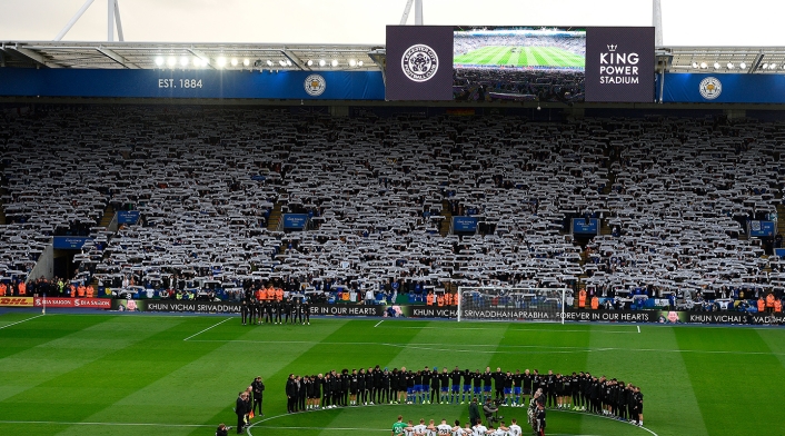 El denominado remembrance day en el Leicester City vs Burnley