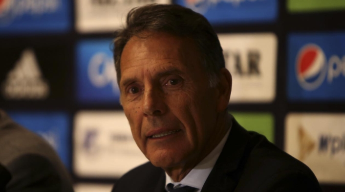 Miguel Ángel Russo, rueda de prensa
