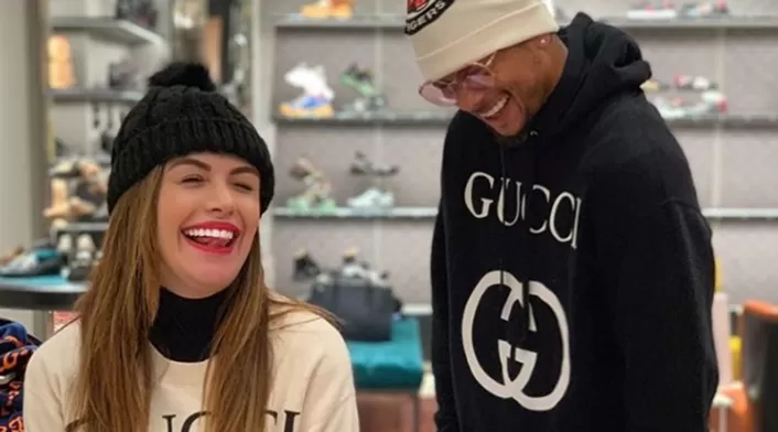 Sara Uribe y Freddy Guarín