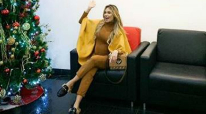 Sara Uribe embarazada