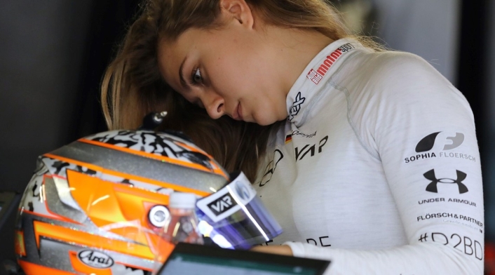 Sophia Floersh, piloto alemana