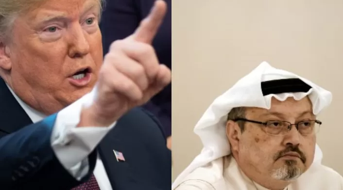Trump-Khashoggi Trump Dice que príncipe saudí "podría" haber sabido del asesinato de Khashoggi.
