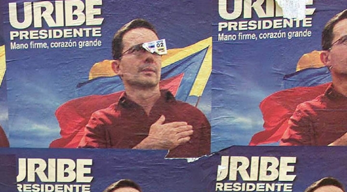 campaña de Uribe en 2002