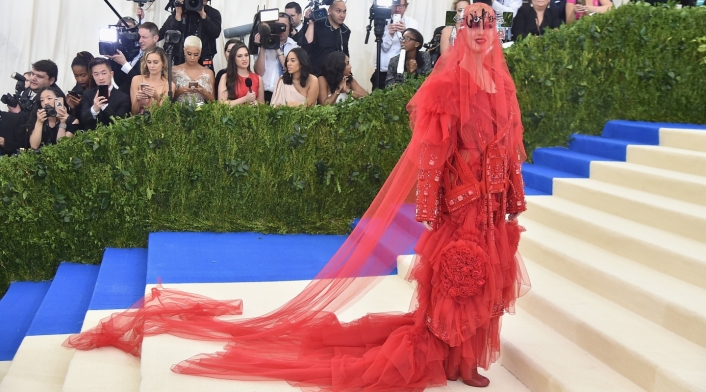 Vestidos extravagantes de las celebridades