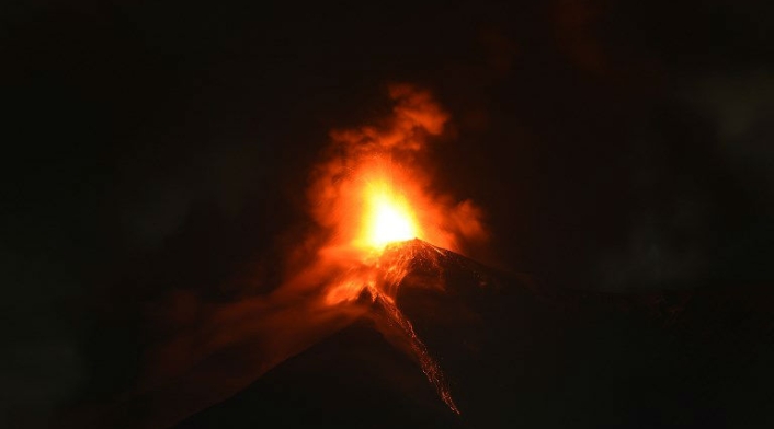 Volcán de Fuego en Guatemala Volcán de Fuego en Guatemala