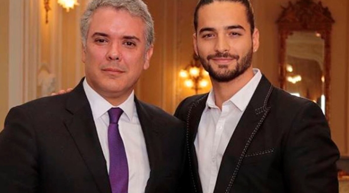 Maluma, llegó hasta la Casa de Nariño para hablar con el Presidente sobre su fundación ‘El arte de los sueños’.