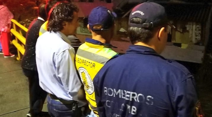 Inundaciones en Medellín tras fuertes lluvias. Emergencia en Medellín tras fuertes lluvias