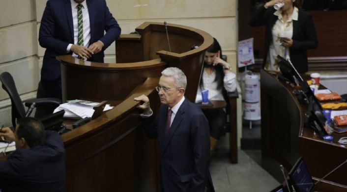 Exsenador Álvaro Uribe Vélez