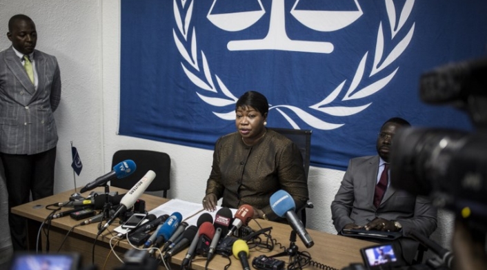 Fiscal Fatou Bensouda de la Corte Penal Internacional (CPI).