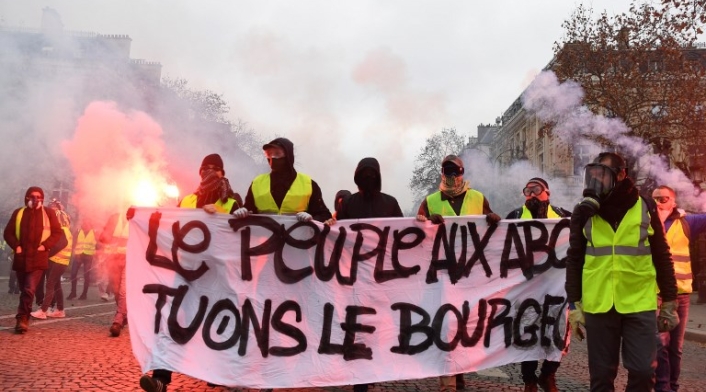 Francia protesta chalecos amarillos