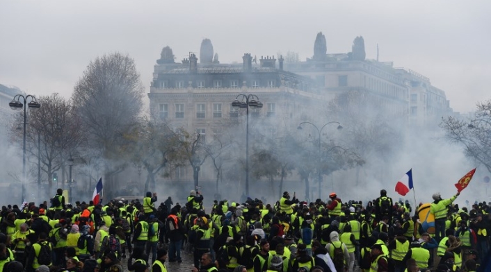 Francia protesta chalecos amarillos