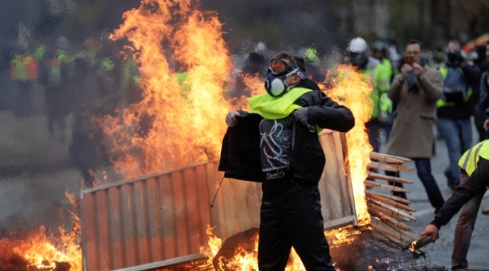 Francia protesta chalecos amarillos