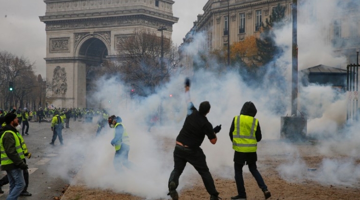 Francia protesta chalecos amarillos