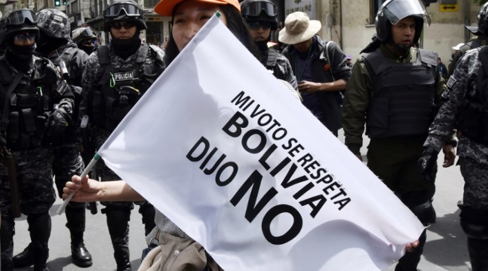 Manifestaciones Bolivia