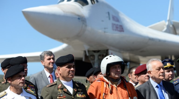 Avion militar Rusia Venezuela