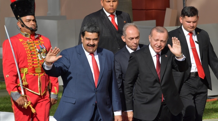 El presidente venezolano Nicolás Maduro y su par turco Recep Tayyip Erdogan. El presidente venezolano Nicolás Maduro y su par turco Recep Tayyip Erdogan.