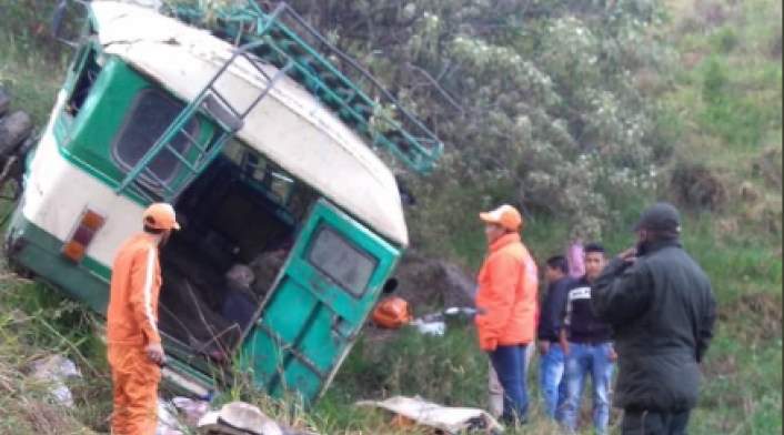 Accidente en zona rural de San Mateo (Boyacá) dejó seis muertos