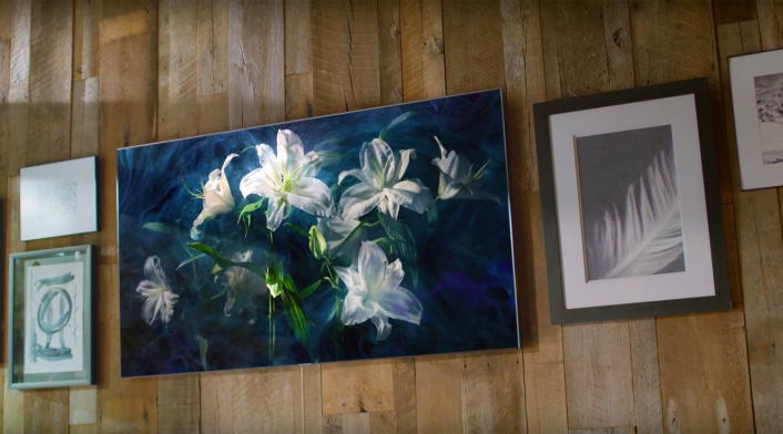 Ambient mode transforma un smart TV en una obra de arte.
