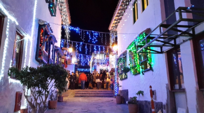 Los pueblos de Boyacá ofrecen un lindo alumbrado navideño