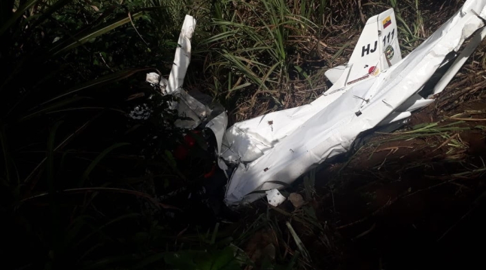 Dos muertos dejó accidente de una avioneta perteneciente a la Patrulla Aérea Colombiana en Frontino, Antioquia.