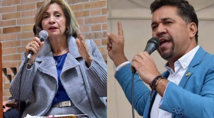 La representante de Cambio Radical Betty Zorro denunció una agresión verbal por León Freddy Muñoz de la bancada Verde.