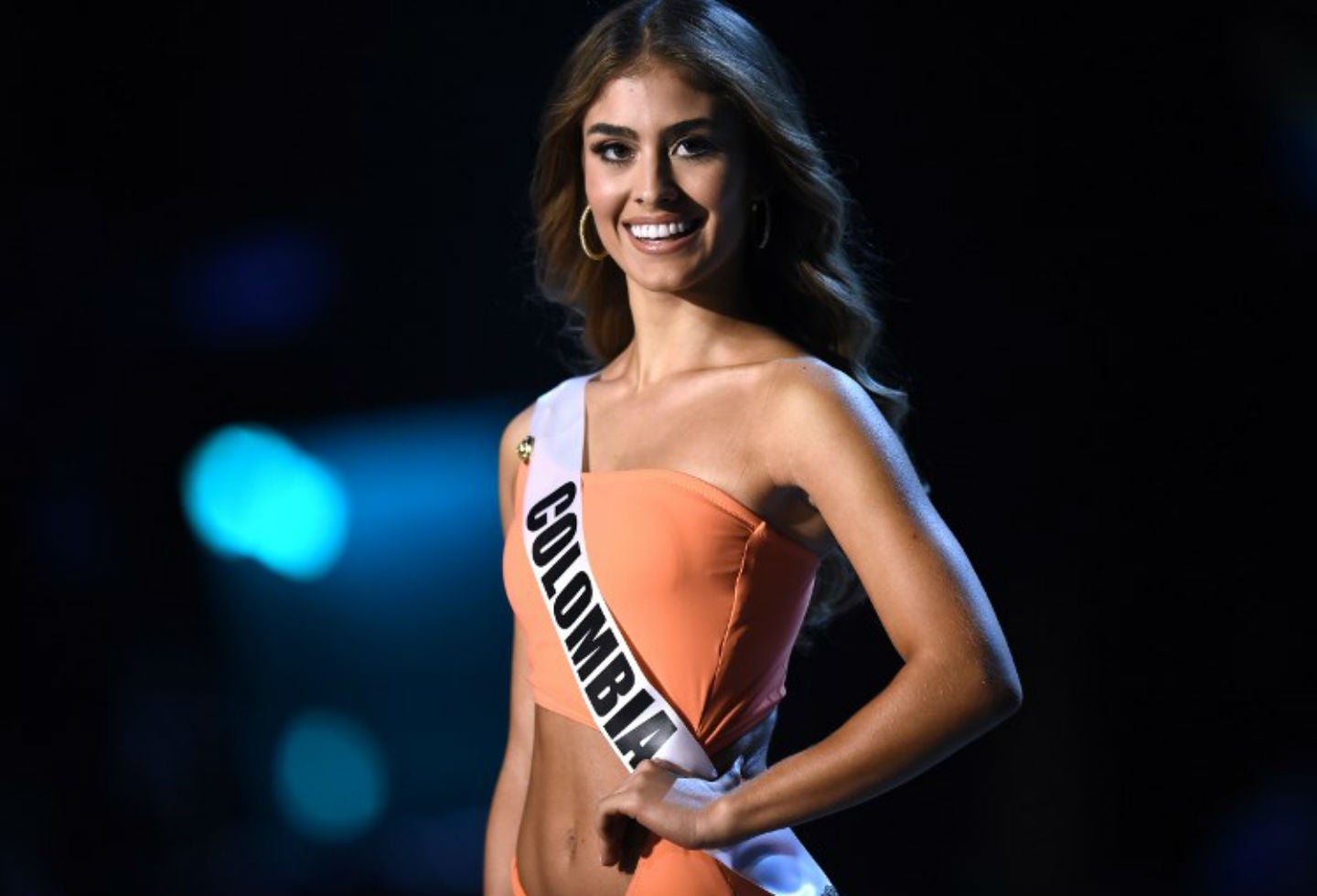Desfile en traje de baño de Miss Colombia, Valeria Morales en Miss Universo 2018