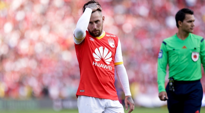Jonathan Gómez, ex jugador de Santa Fe