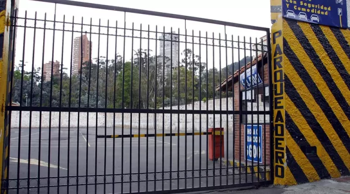 Un parqueadero en Bogotá Un parqueadero en Bogotá