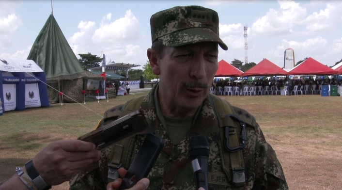 Nicacio Martínez, comandante del Ejército Nacional en su balance del operativo que dio con la muerte de alias Guacho.