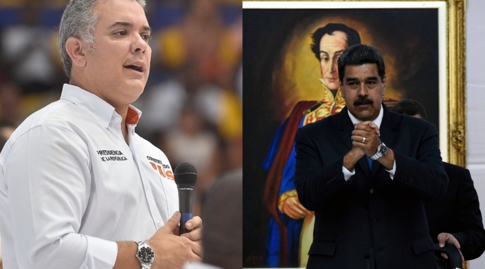 El presidente de Colombia, Iván Duque, tomó medidas contra Nicolás Maduro.