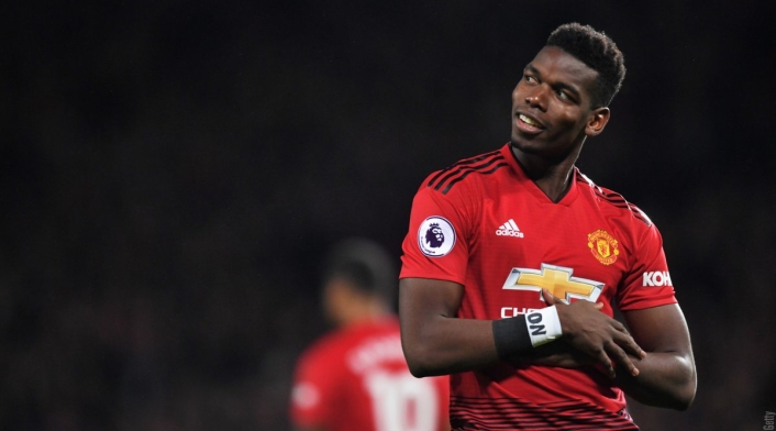 Paul Pogba, volante francés del Manchester United Paul Pogba, volante francés del Manchester United