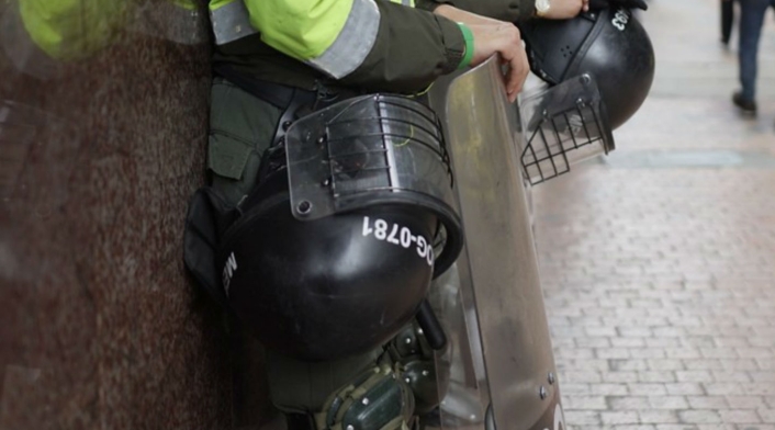 Durante las marchas se presentaron enfrentamientos entre estudiantes y el ESMAD Durante las marchas se presentaron enfrentamientos entre estudiantes y el ESMAD