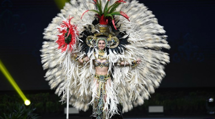 Traje típico de Mariana García, Miss Guatemala