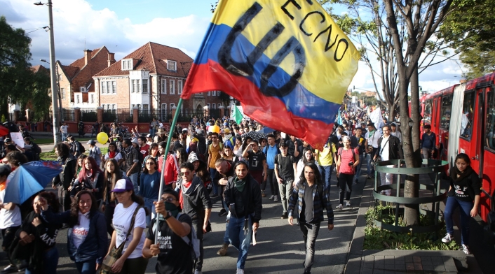 Marchas estudiantiles 13 de diciembre de 2018